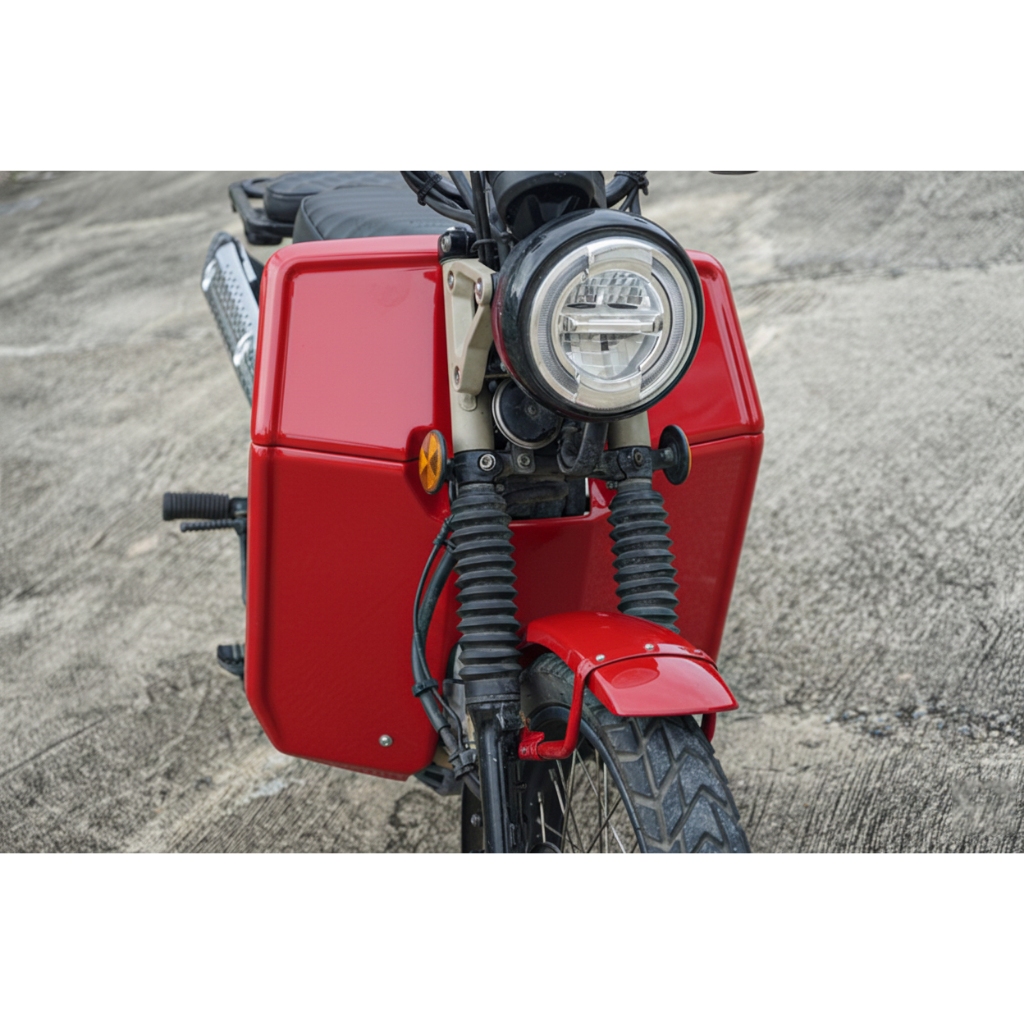 บังลมแต่ง HONDA  CT125 สีแดง