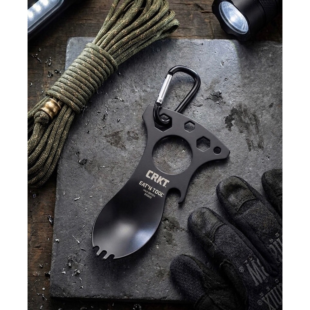 ช้อนส้อมพกพา CRKT eat 'n tool (สินค้าล้างสต๊อก)