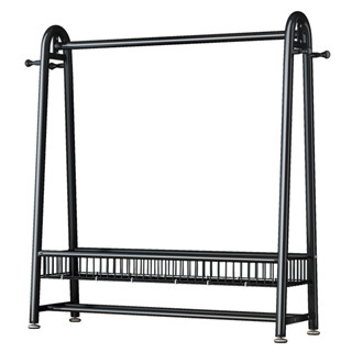 ราวแขวนผ้า 2ชั้น ราวตากผ้า ราวแขวนเสื้อผ้า ดหลายช่อง/ความจุม…