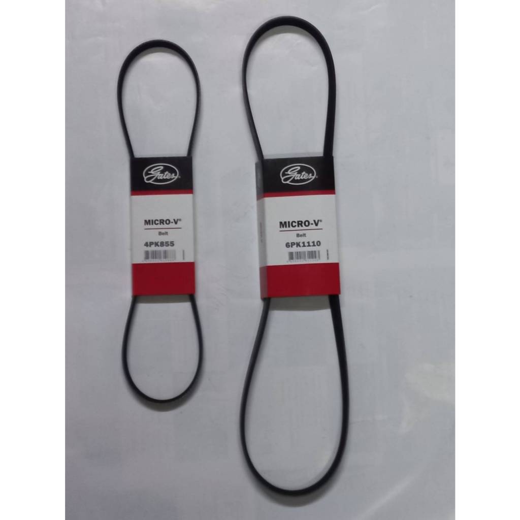 สายพานเครื่อง,สายพานเพาเวอร์ นิสสัน นีโอ NISSAN NE-O เครื่อง QG16-18 แนะนำเปลี่ยนพร้อมกัน (4PK-855/6