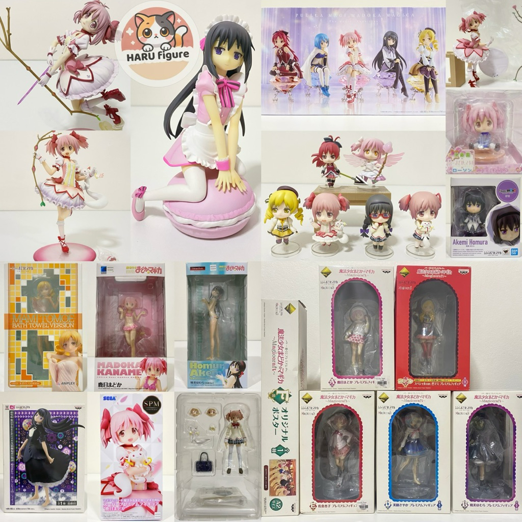 [พร้อมส่ง/มือ1-2/ของแท้] รวมฟิกเกอร์ Madoka ☆Magica สาวน้อยเวทมนตร์ มาโดกะ Homura Sayaka Mami Figure