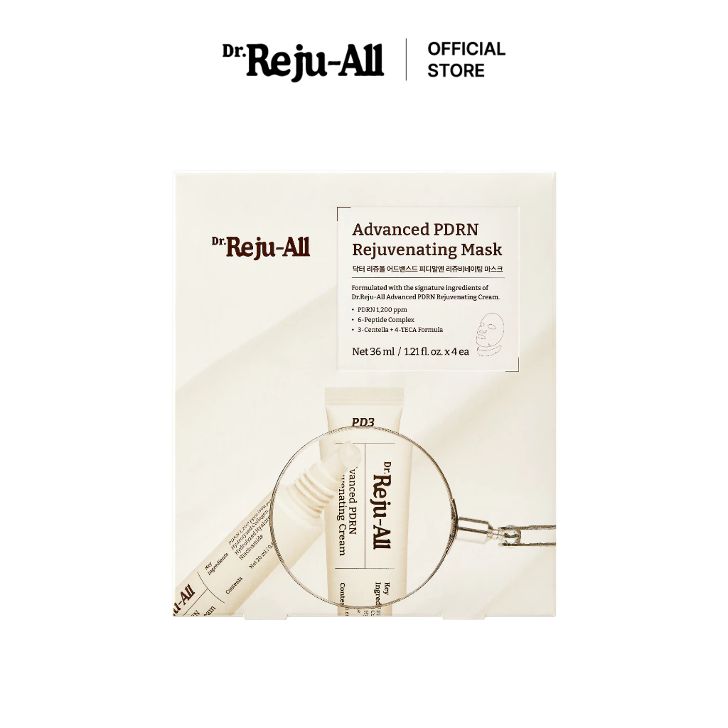 DR.REJU-ALL Advanced PDRN Rejuvenating Mask (36ml*4ea)