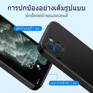 CrashStar With Logo พร้อมโลโก้ ขอบตรง เคสโทรศัพท์ซิลิโคนนุ่ม For iPhone 17 16 15 14 13 12 11 Pro Max X XR XS 8 7 Plus