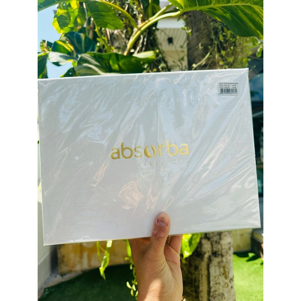 🎁กล่อง Gift Set Absorba กล่องปั้มอักษรทอง หรู ครบจบในกล่องเดียว ซื้อฝากก็ได้ ซื้อใช้เองก็คุ้มสุด ๆ 💕 วัสดุแข็งแรงทนทาน