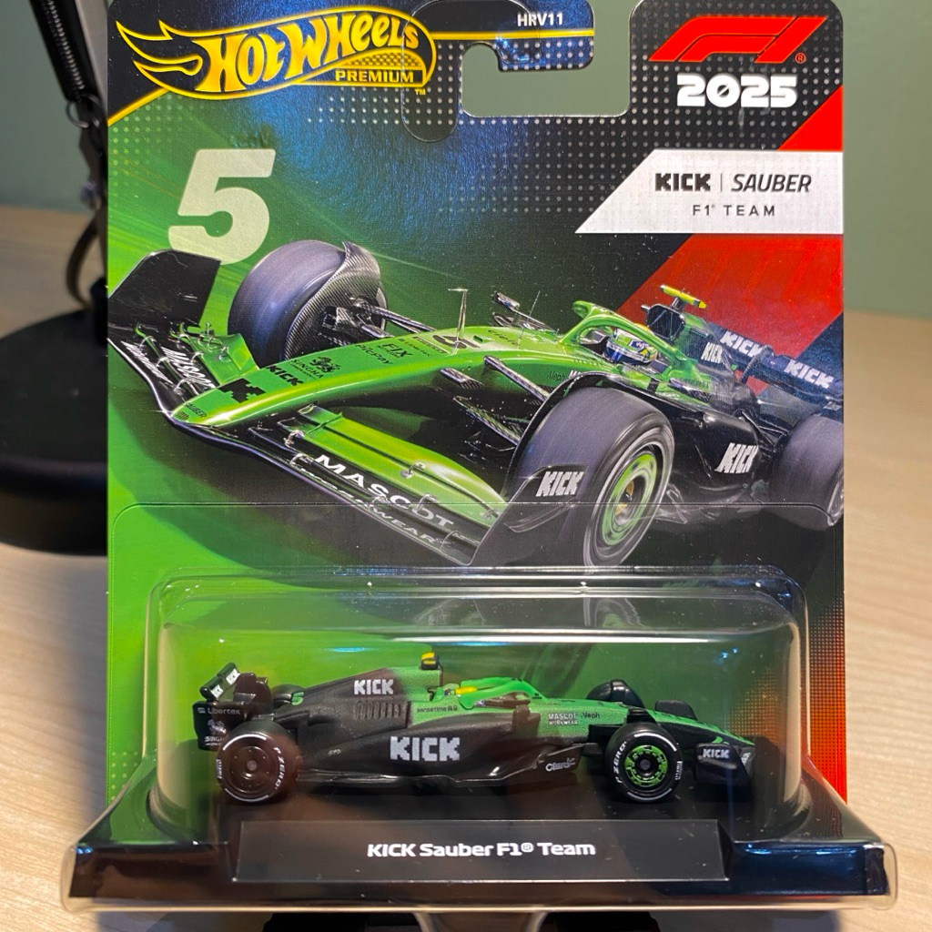 Hot wheels premium Kick Sauber F1 Team (#5) | Formula 1