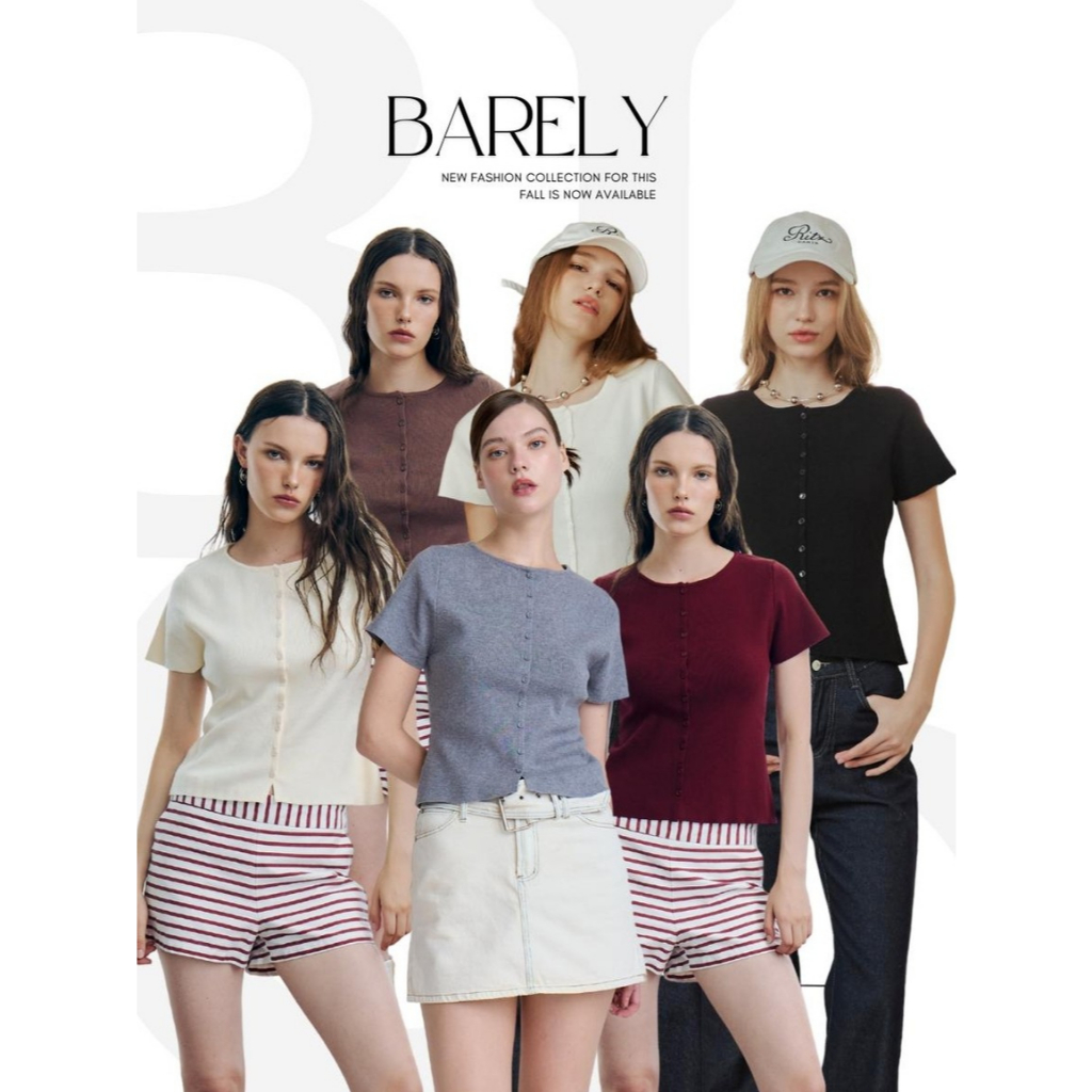BCTS07 Barely - คอลเลคชั่น Barely เสื้อไหมพรม