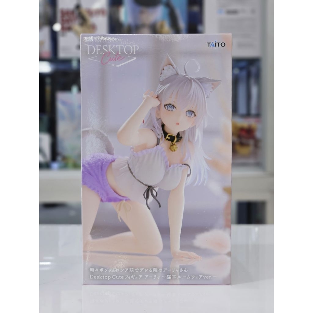 Taito Desktop Cute Figure: Alisa Mikhailovna Kujou (Cat Ear Roomwear Ver.)