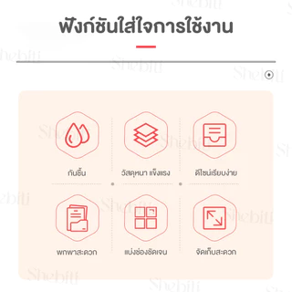 Shebiti Pill Box กล่องใส่ยา 2ช่อง พกพา กล่องเก็บ ตลับยา วิตามิน แบ่งช่อง อาหารเสริม เดินทาง จัดระเบียบ