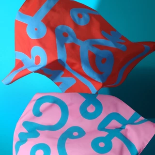ผ้ายันต์โพกหัว (ไหมอิตาลี) Bandana Yantra