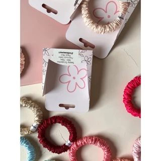 ยางรัดผม Sunny Scrunchies (Slim) (สำหรับผมหนา) Collection Premium Satin