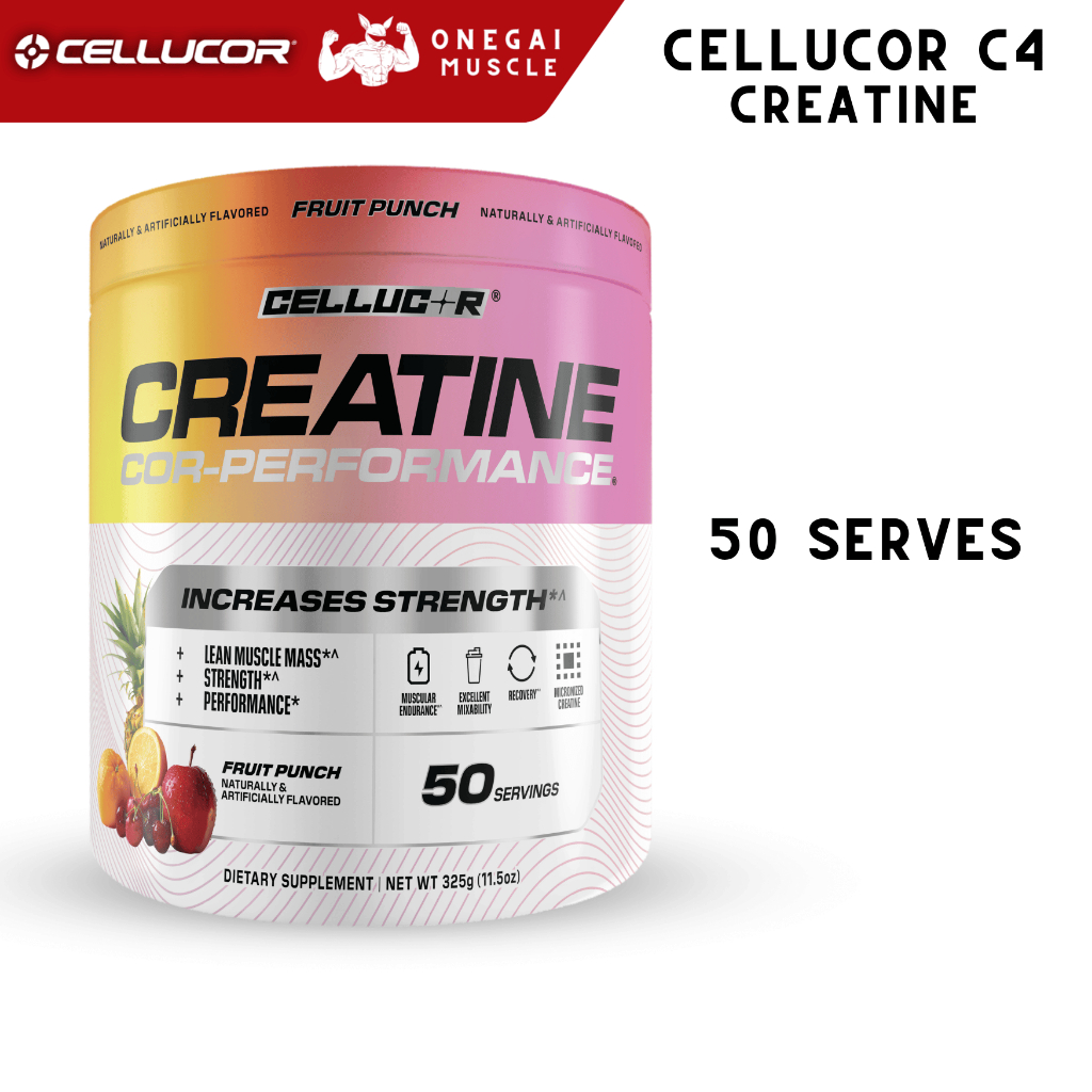 Cellucor Creatine Monohydrate Powder – 50 servings, C4, ครีเอทีน ราคา ถูกที่สุด ดีลบีเคเค