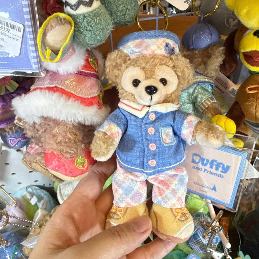พวงกุญแจ  duffy and friends ของแท้ พร้อมส่ง