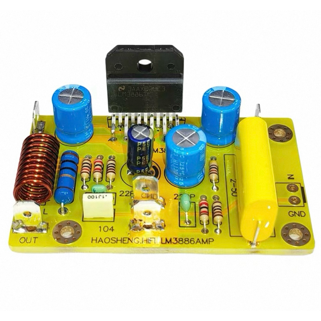 ชุดคิท module amplifier เครื่องเสียง IC Lm3886(แท้)