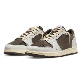 รองเท้าใหม่ลดราคา Travis Scott x Fragment Design x Jord รองเท้ากีฬาชายและหญิง