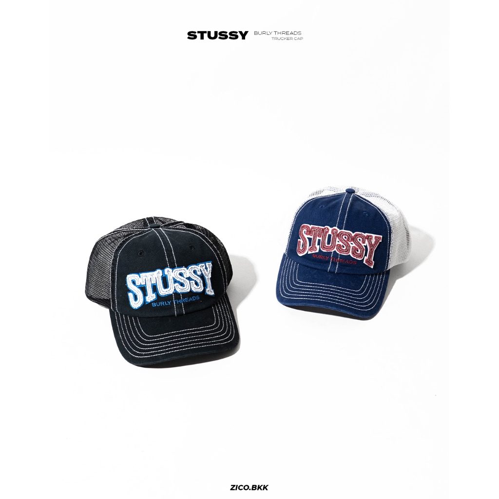 Stussy Burly Threads Trcuker Cap