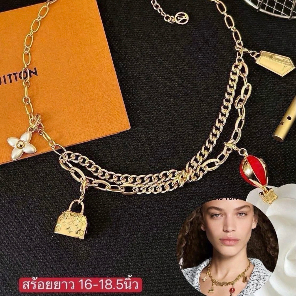 สร้อยคอหลุยส์ HOT BALLOON NECKLACE VVVIP