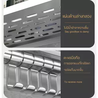 จัดส่งเร็ว ชั้นวางของในห้องน้ำ ชั้นวางของในห้องน้ำ ที่วางของในห้องน้ํา รับน้ำหนักได้ดี อเนกประสงค์ ติดตั้งง่าย ไม่ต้องเ