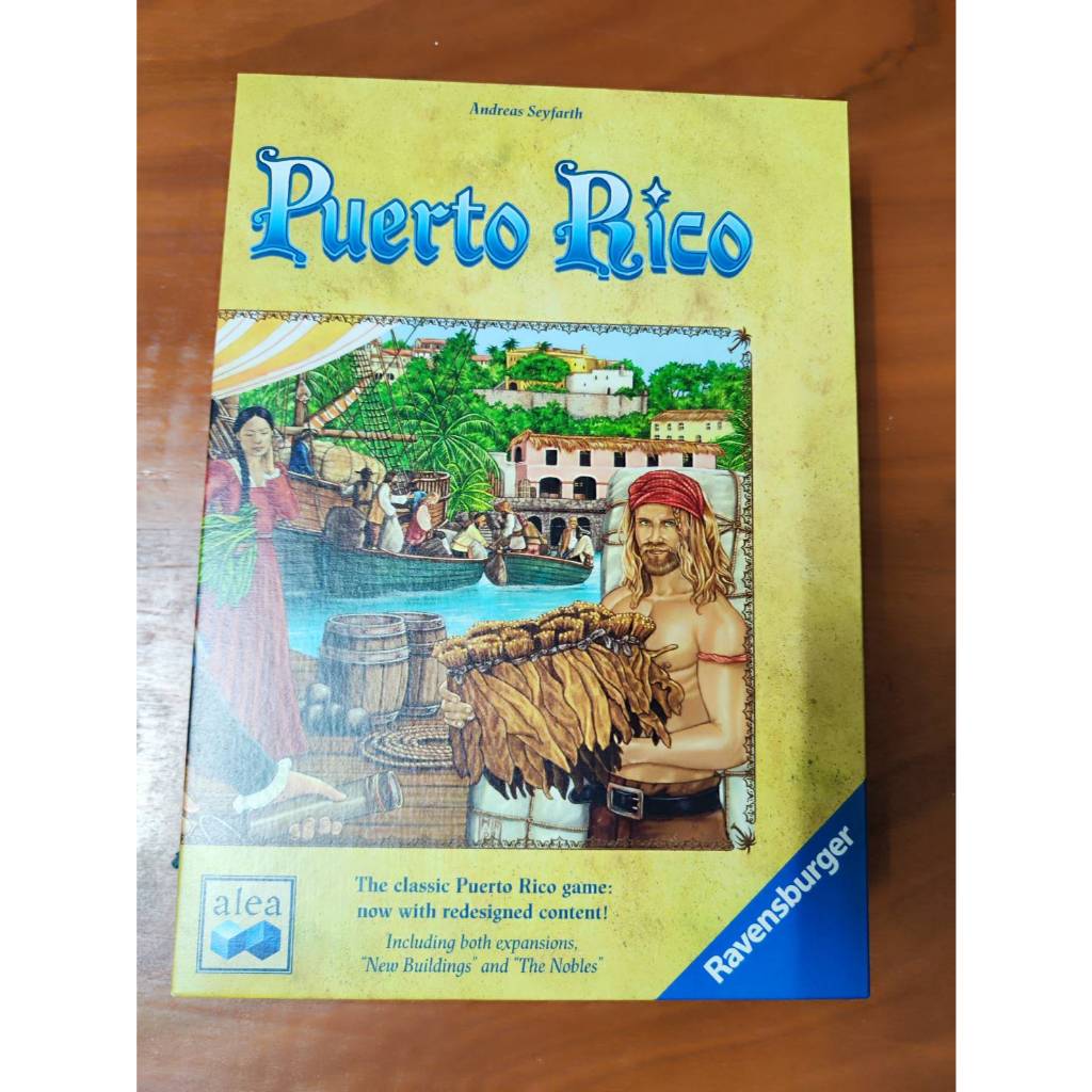 Boardgame Puerto Rico Deluxe Edition บอร์ดเกมมือสอง
