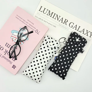 พร้อมส่ง กระเป๋าใส่เเว่นตา บุใยสังเคราะห์นุ่มนิ่ม เพิ่มสีใหม่