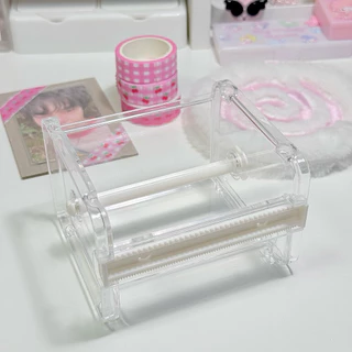 [พร้อมส่ง] แท่นตัดเทปวาชิแบบใหญ่ ใส่ได้หลายม้วน