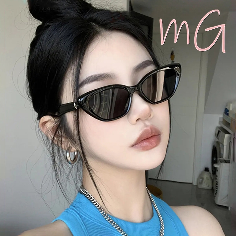 [ส่งจากกทม] My Girl แว่นตาผู้ชายสไตล์จีน ลายโลโก้ท้องฟ้าเต็มไปด้วยดวงดาว ทรงตาแมว สำหรับผู้หญิง