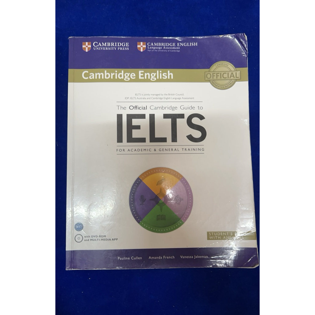 Cambridge English Ielts มีขีดเขียนไฮไลท์ 10% มี cd