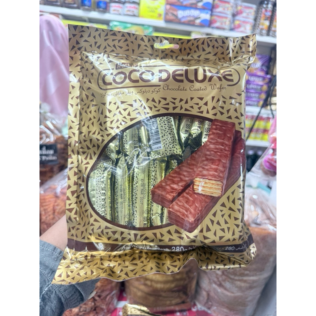 Coco Chocolate Wafer ช็อคโกแลตเวเฟอร์ 40 ชิ้น อร่อย