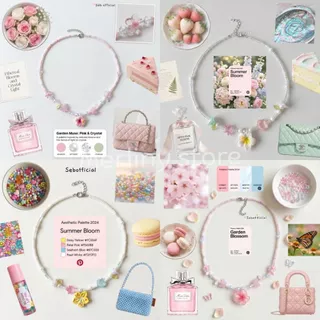 พร้อมส่งจากไทย สร้อยคอลูกปัด สร้อยไปทะเล สร้อยหางปลา สร้อยหอย สร้อยดอกไม้