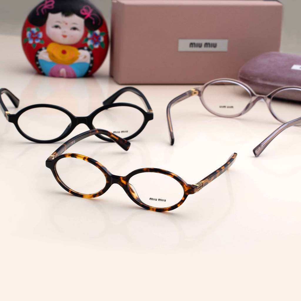 กรอบแว่นตา Miu Miu รุ่น MU 01XV SIZE 50 MM. (มี 4 สี) **ประกัน 2 ปีจากแบรนด์ **