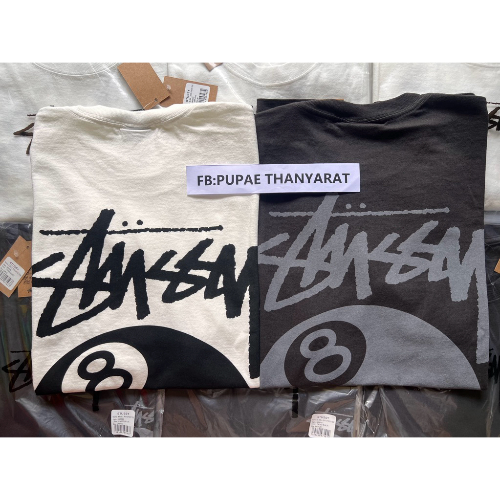 🇹🇭มีส่งด่วน พร้อมส่ง ของแท้ 💯% STUSSY 8ball -ลูกเต๋า 2026 & TEE’ Rollers แขนสั้น แขนยาว 🎲 เกาหลี 🇰🇷 ใช้ Code ลดได้