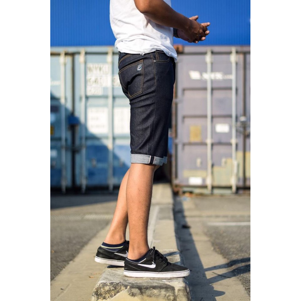 Surf Oz ขาสั้น ผ้าผสมยืด14oz