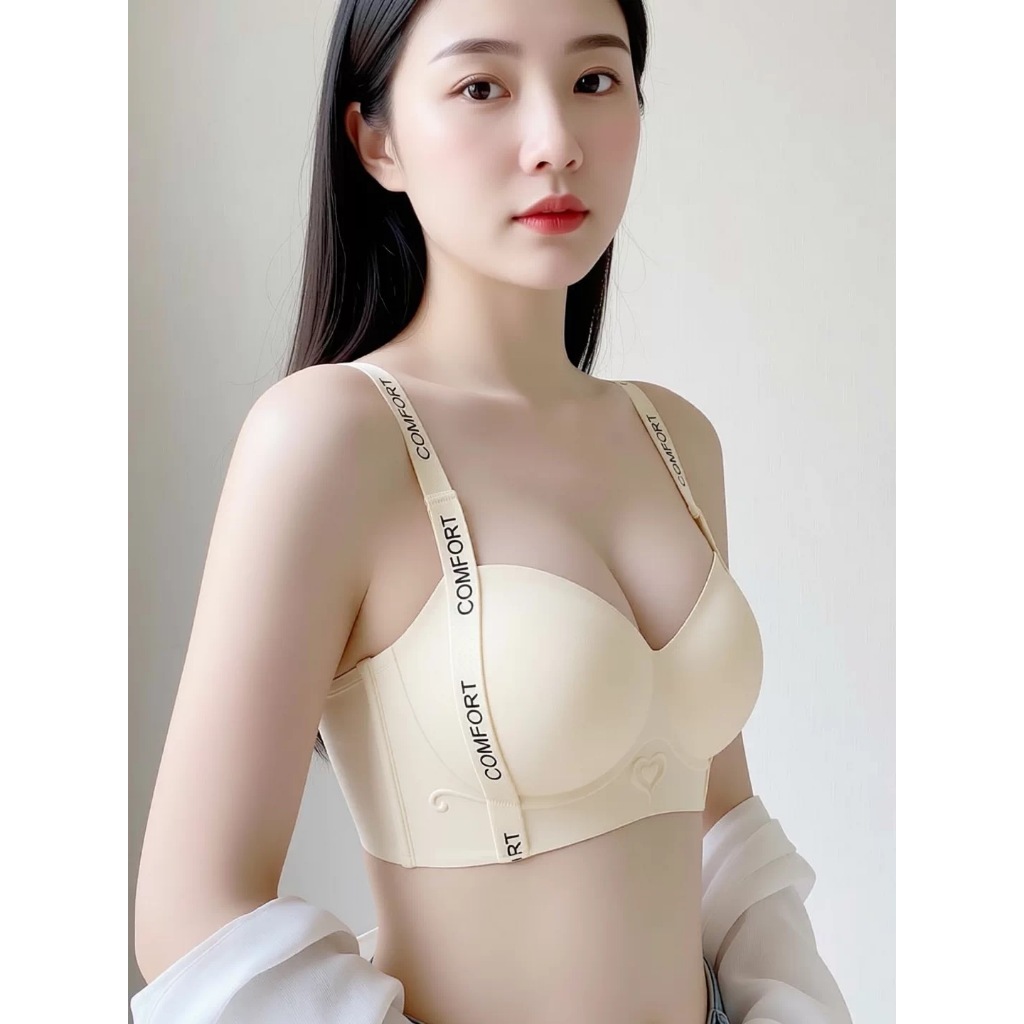 ชุดชั้นในสตรี ปรับได้ ตัวชั้นในผ้าพันรอบ ไม่หย่อนยาน สวมใส่สบายไร้รอยต่อ ยกกระชับ เน้นรูปทรง แฟชั่น ชุดชั้นในเซ็กซี่
