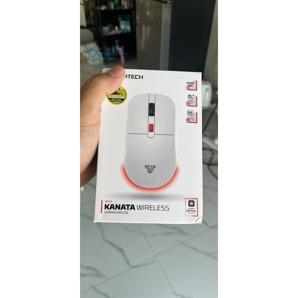 FANTECH WG9 เมาส์ไร้สาย เซนเซอร์ความแม่นยำสูง ปรับ DPI ได้