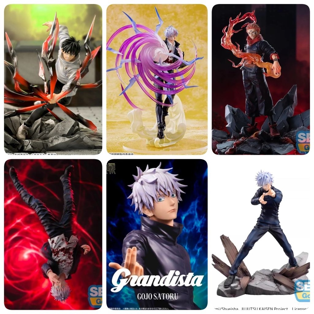 พร้อมส่งในไทย🇹🇭 มือ1 LotJP🇯🇵 Jujutsu Kaisen Figure Satoru Gojo/ Geto /Sukuna Fuga/Yuta Okkotsu