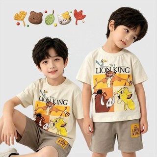 BB081  ชุดเด็ก ลายการ์ตูน ชุดเซ็ต 2 ชิ้น เสื้อสีขาว (เสื้อ+กางเกงขาสั้น)
