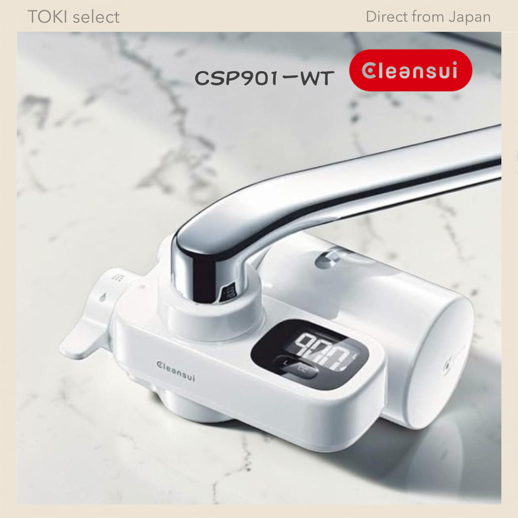 Cleansui water purifier faucet-mounted type CSP series with LCD function, includes one cartridge CSP