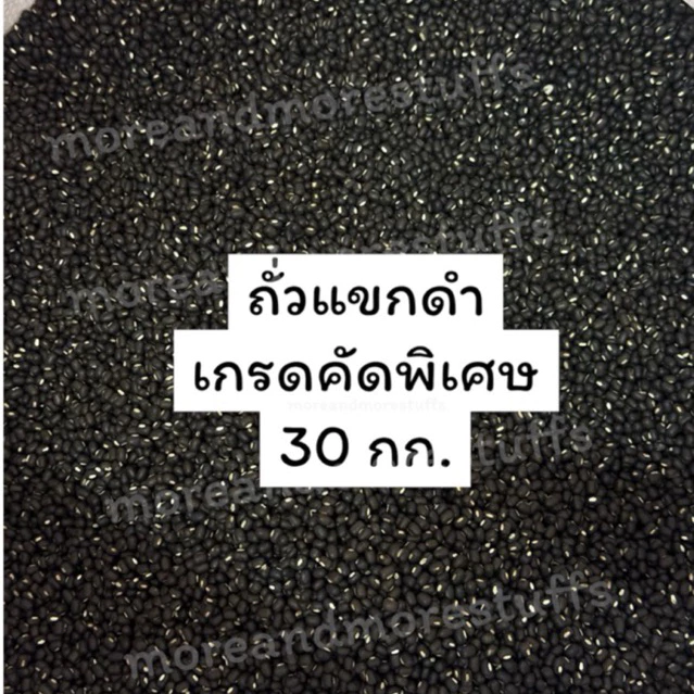 ถั่วแขกดำ คัดพิเศษ ถั่วแขกดำเพาะงอก (30 กิโลกรัม)