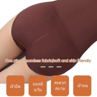 XS-5XL💃 บอดี้สูทไร้ตะเข็บ ชุดชั้นในกระชับสัดส่วน ผ้ายืดหยุ่นสูง ใส่สบาย เป้ากระดุมสะดวก โอบสะโพกสวยมั่นใจ