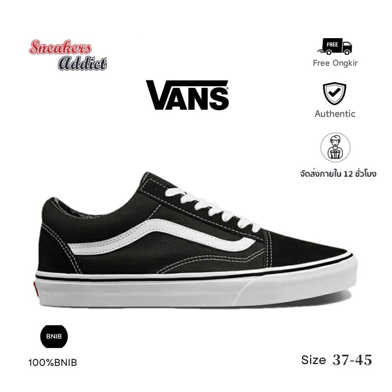 รองเท้า VANS OLD SKOOL รองเท้ากีฬาชายและหญิง ส่งในไทย