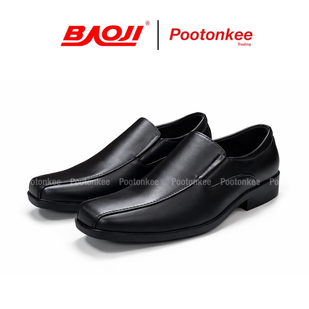 BAOJI บาโอจิ รองเท้าหนังผู้ชาย รองเท้าคัทชู ผู้ชาย รุ่น  BJ8006 ของแท้ พร้อมส่ง