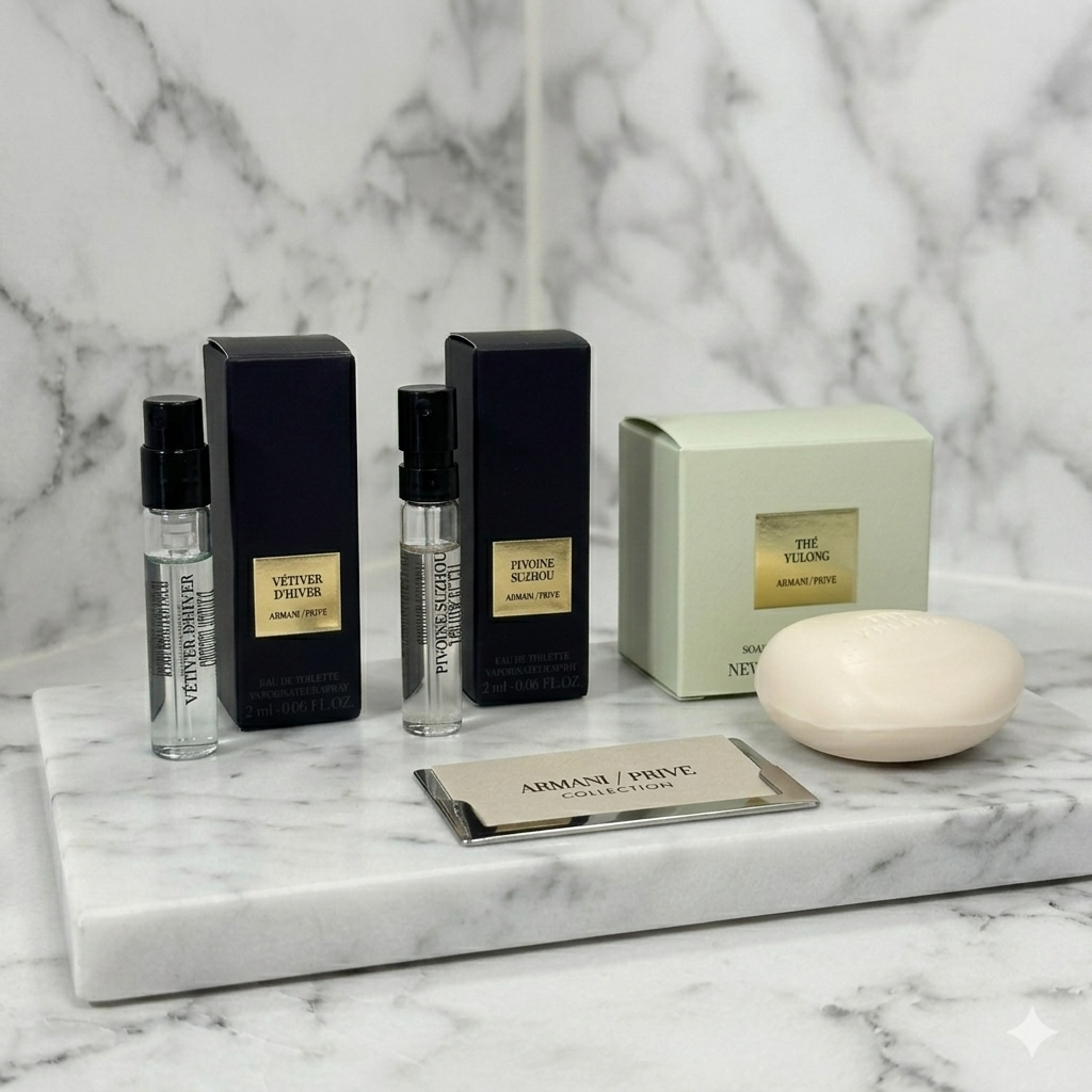 Set Armani Prive Collection 3 Pcs. ป้ายคิงพาวเวอร์