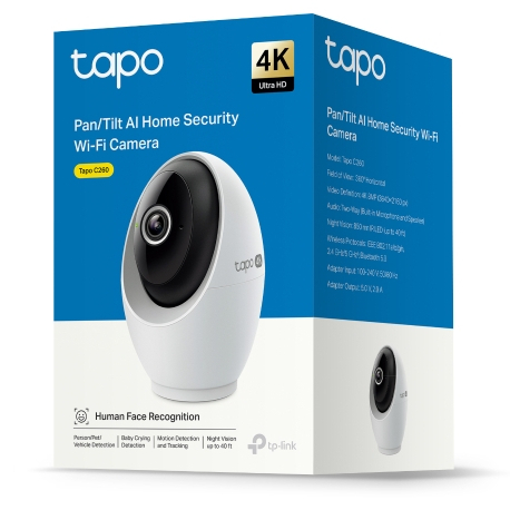 Tapo C260  Pan/Tilt AI Home Security Wi-Fi Camera