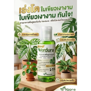 Verdura 30ml. สารอาหารพืชสูตรเข้มข้น ปุ๋ยน้ำต้นไม้ สำหรับไม้ใบ เหมาะกับพืชทุกชนิด ช่วยพืชใบเขียวสวย