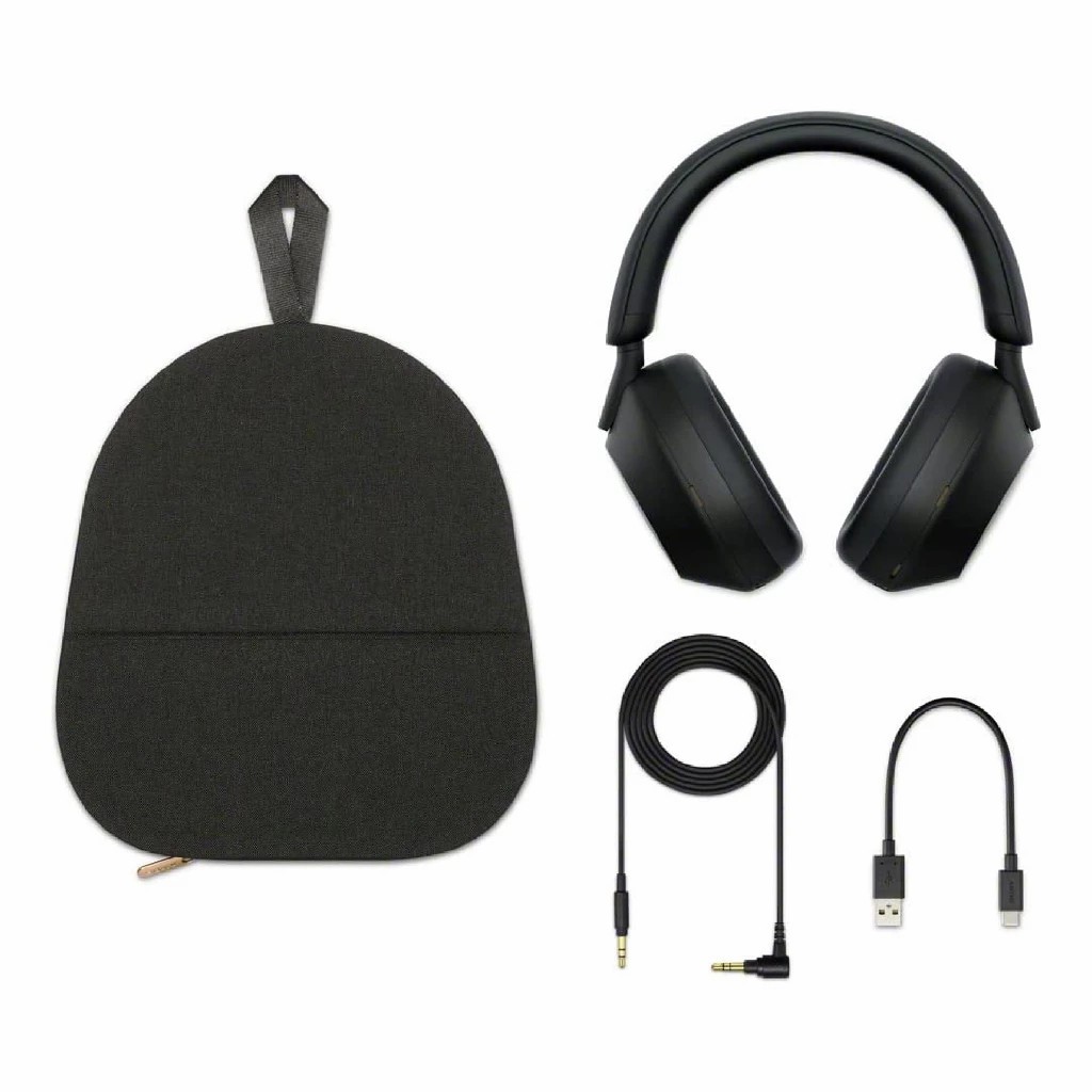 SONY WH-1000XM5 หูฟังไร้สายครอบหู Noise Cancelling ไมค์ 8 ตัว LDAC แบต 30 ชม.