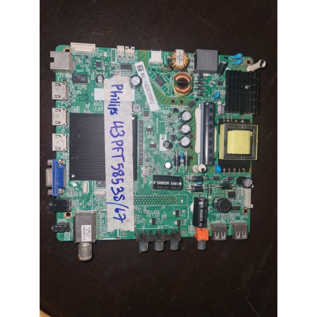 เมนบอร์ดทีวีPHILIPSรุ่น 43PFT5853S/67