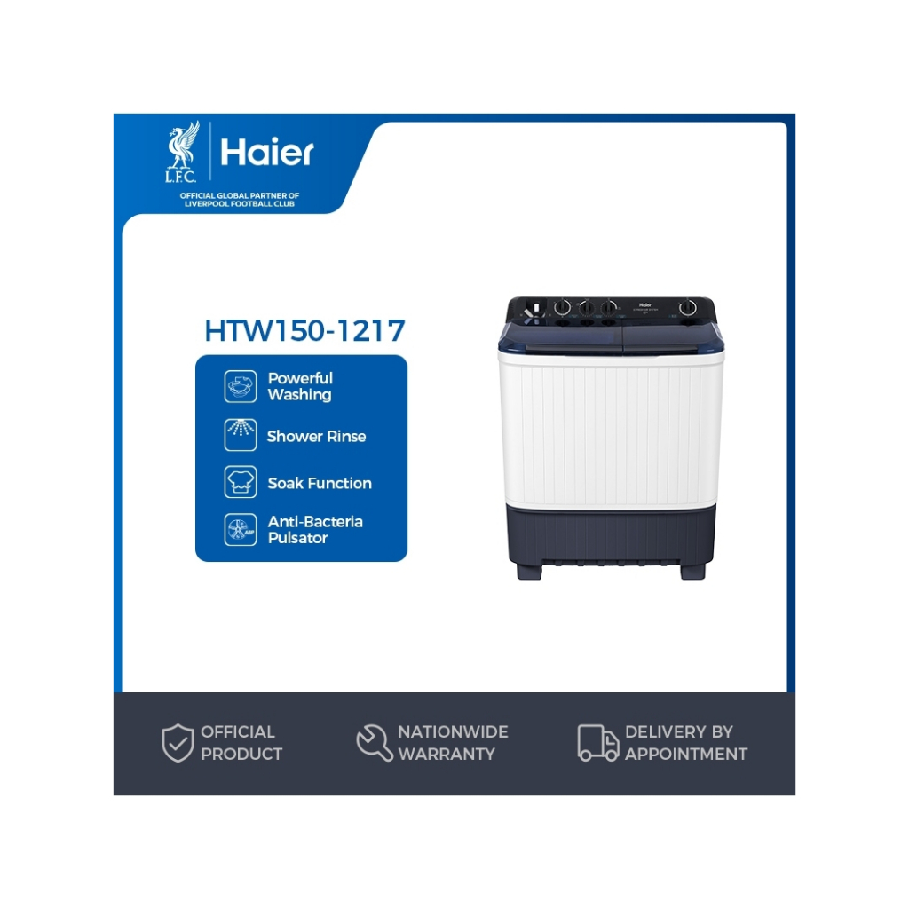 Haier Washing Machine HTW150-1217 15KG