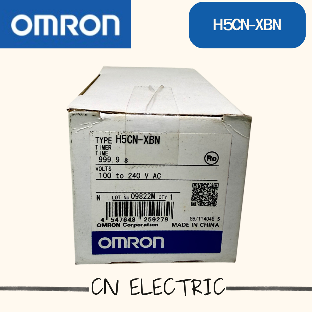 H5CN-XBN อุปกรณ์ตั้งเวลา Timer OMRON