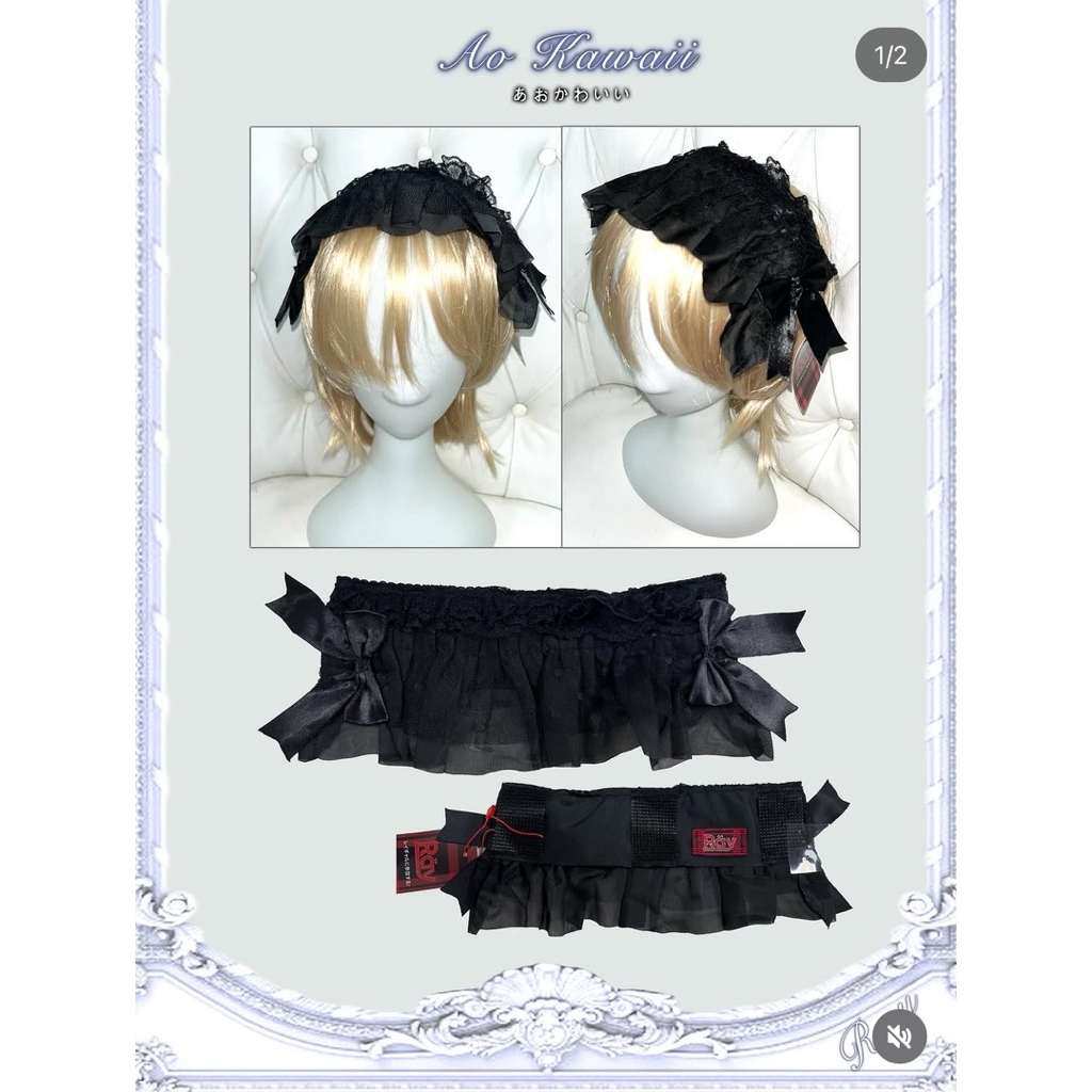 Ren headdress ที่คาดผมสไตล์ gothic lolita