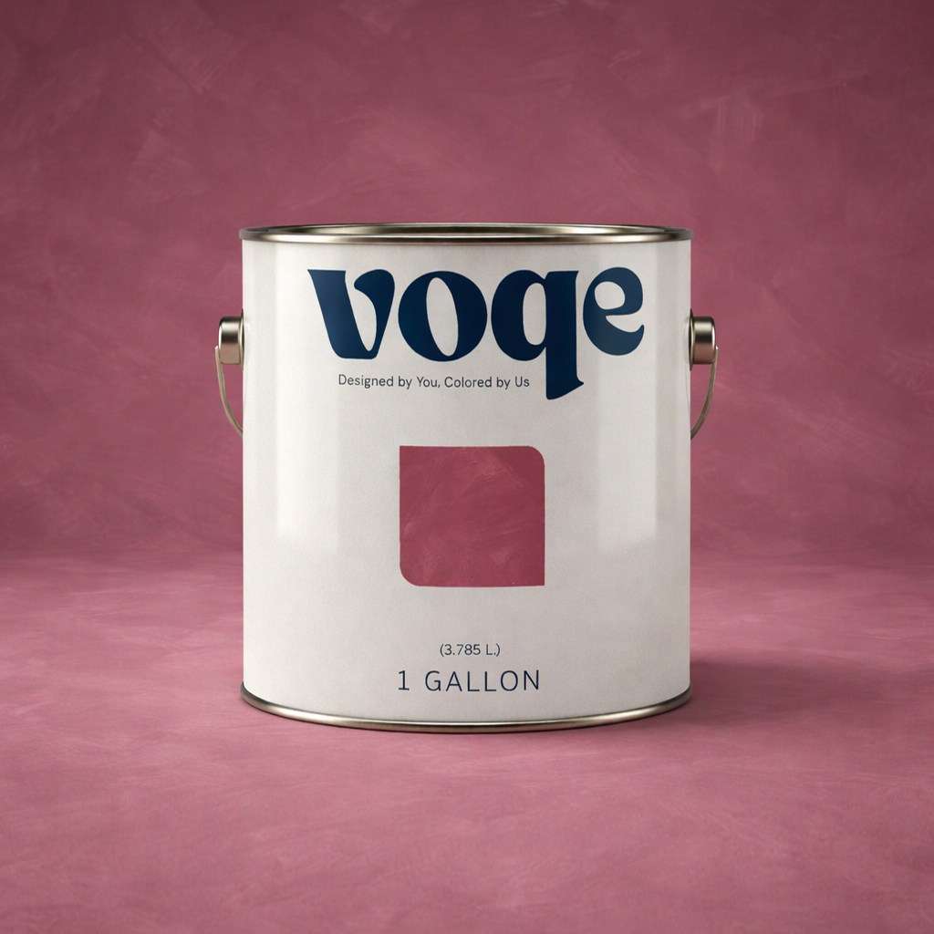 Voqe Mineral Finish เฉดสี น้ำฝาง สีตกแต่งธรรมชาติ สร้างมิติ ผิวสัมผัสแบบด้าน (Matte Finish)