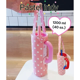 (รอตัด2-4วัน)ถุงหิ้วแก้วเก็บความเย็น 30 และ40 ออนซ์แบบมีช่องด้ามจับ
